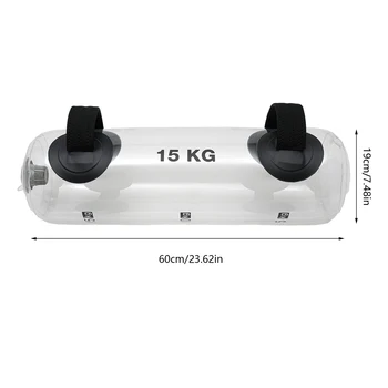 Water Weights Aqua Bag Workout Portable Gym Training Fitness Equipment 33LBS new 15KG 6