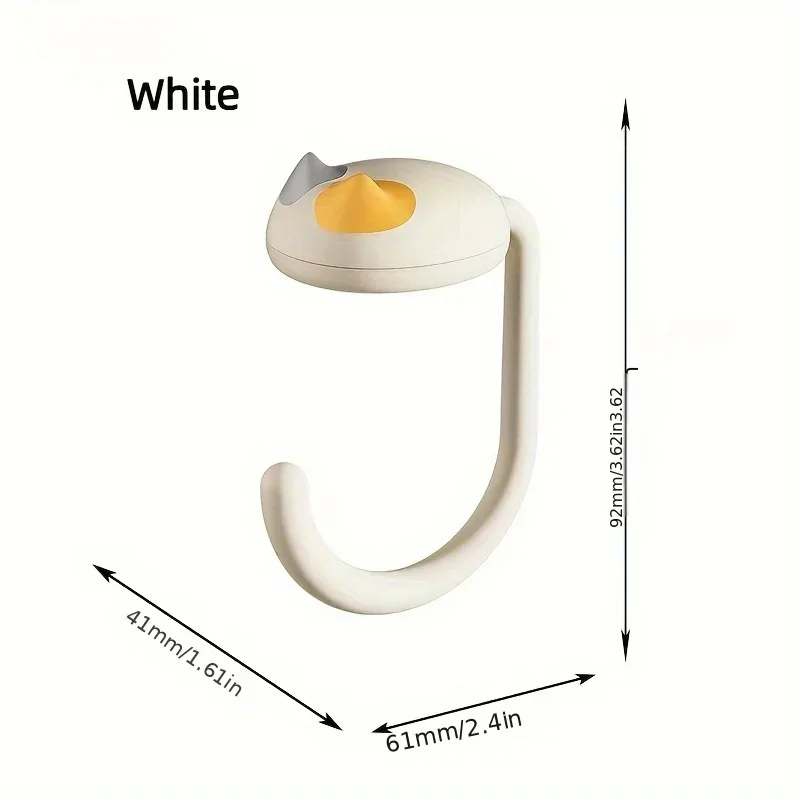 1/2pcs Cute Cat Tail Purse Hook Portable Multifunctional Table Purse Bag Hooks for Home School Saving Space,Utility Hooks