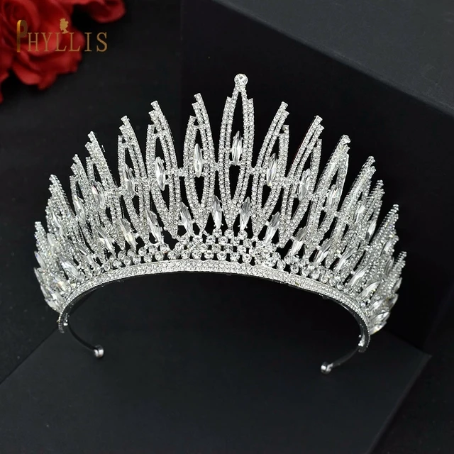 

Big Crown Luxury Shine True Beauty Women's Jewelery Accessory for Women Hair Accessories Bridal Headdress Jewelry