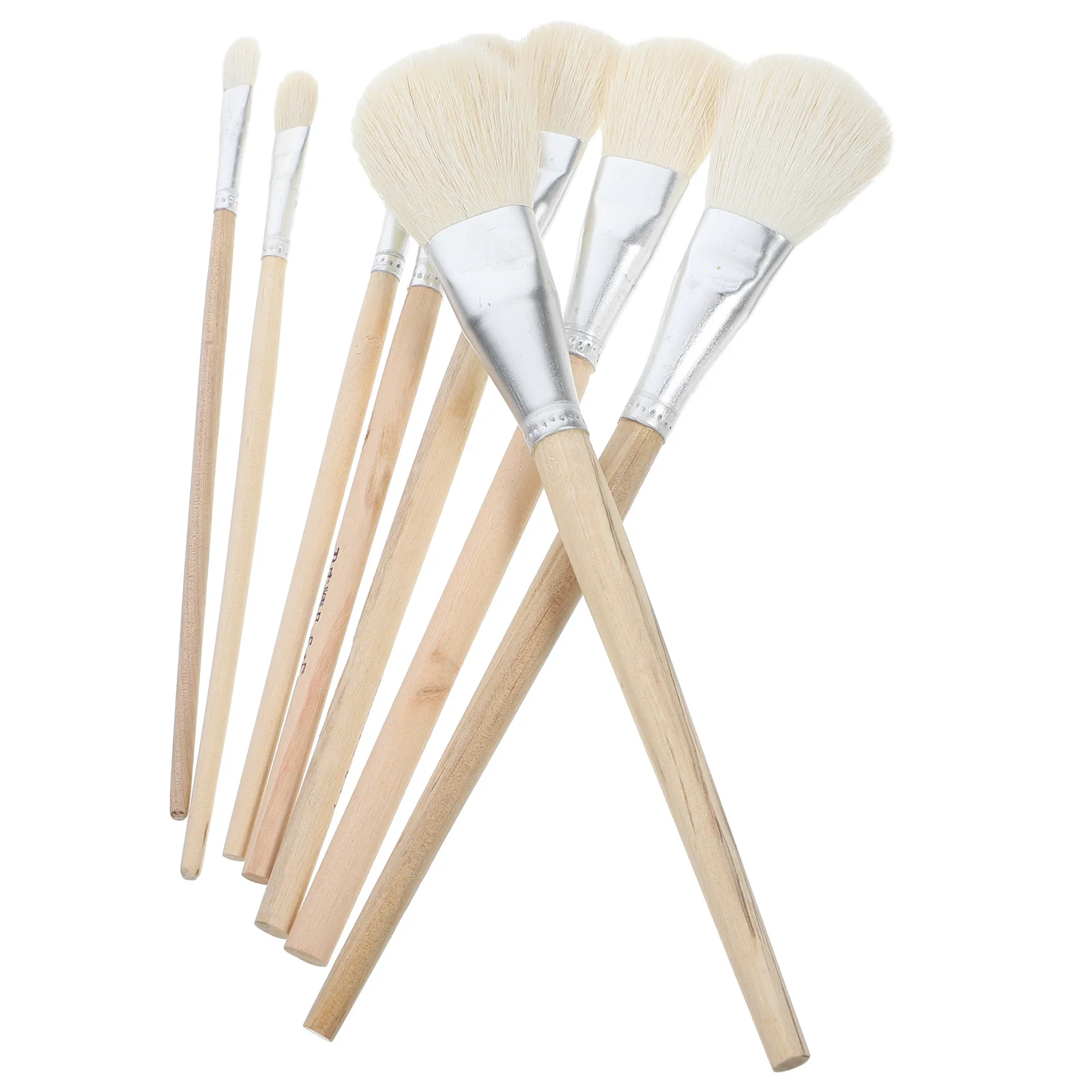 

Wool Paint Brush Painting Convenient Portable Ceramic Pottery Glaze Watercolor Multi-function Brushes