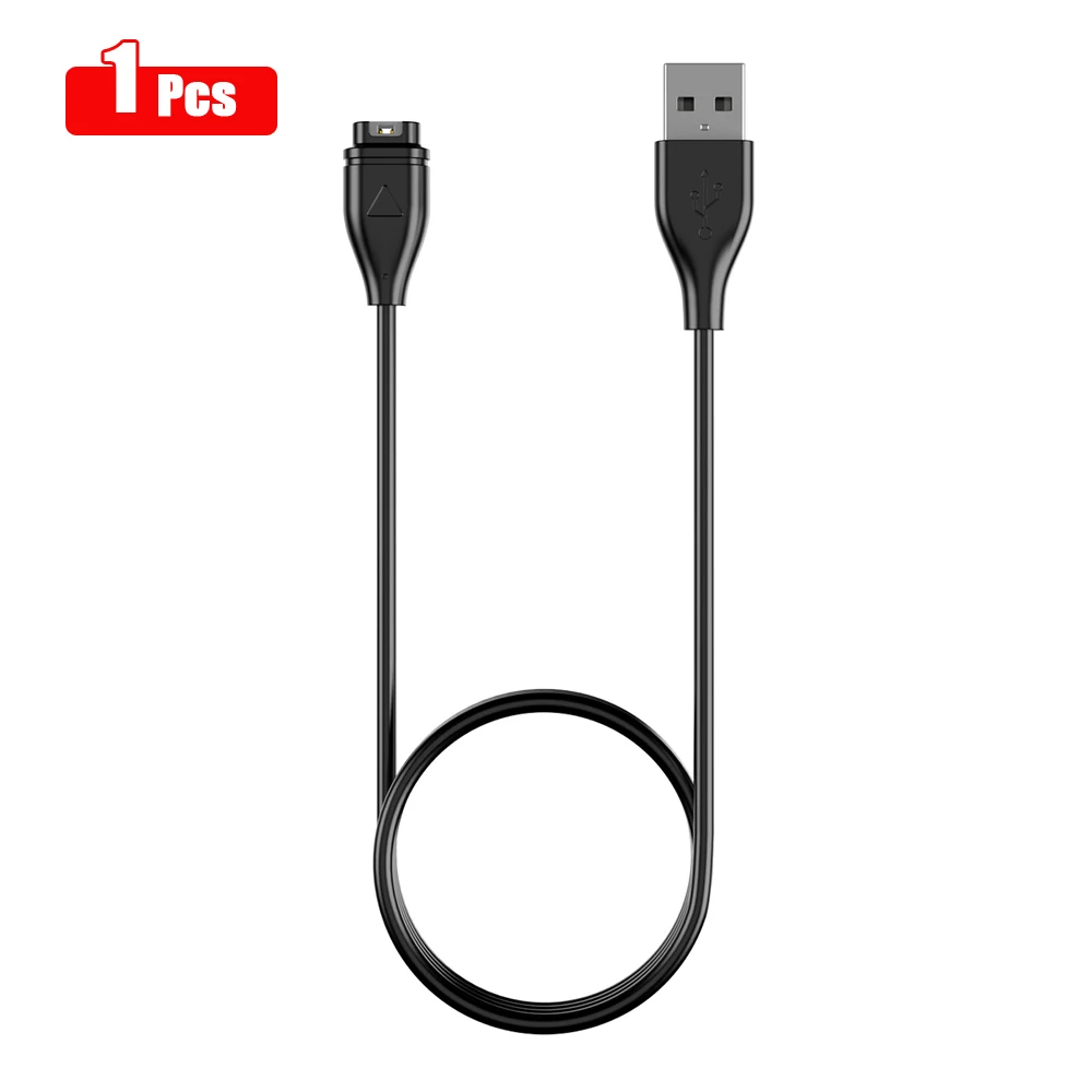 ตัวเลือกสินค้า 2 pcs/1 ชิ้น/ล็อต USB Charger สําหรับ Garmin Instinct/Venu 2/Vivoactive 3/Fenix 7/Forerunner 55/Quatix 6/D2 Air/Vivomove 3 สายชาร์จ