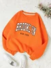 Brooklyn New Work Printed Hoodies Women Cotton Colorful Clothes  Basic Trend Hooded Tops Be Durable Harajuku Hoodie Womens 2