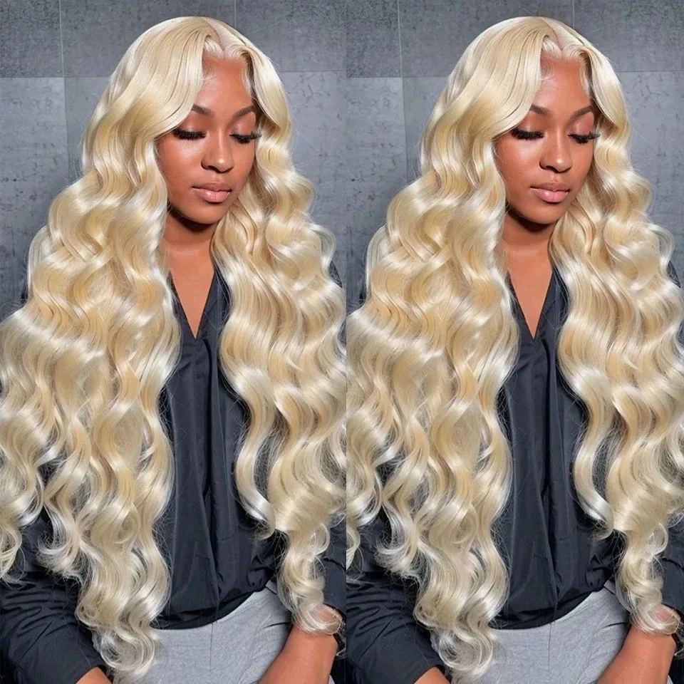 

Lumiere 14-30 Inch 613 Honey Blonde Lace Wig Human Hair Body Wave 13x4 4x4 Lace Frontal Wig Brazilian Virgin Hair For Women