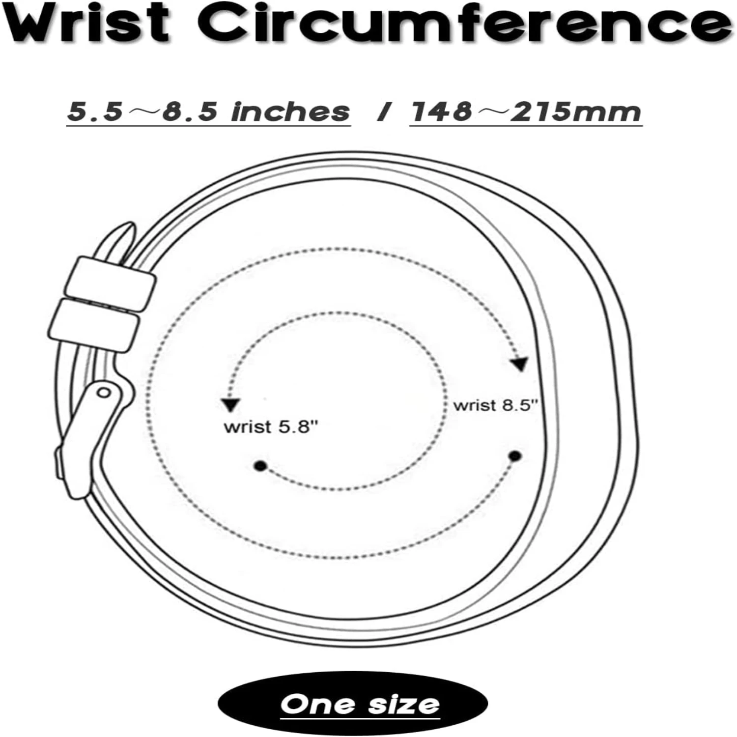 Stylish, chic, and comfortable 3-piece soft silicone replacement bands for Vivosmart 5 with secure metal clasp buckle. Fashionab