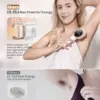 Aopvui IPL Laser Hair Removal for Women and Men Permanent at-Home Hair Removal Device 999999 Flashes Hair Remover for Whole Body 4
