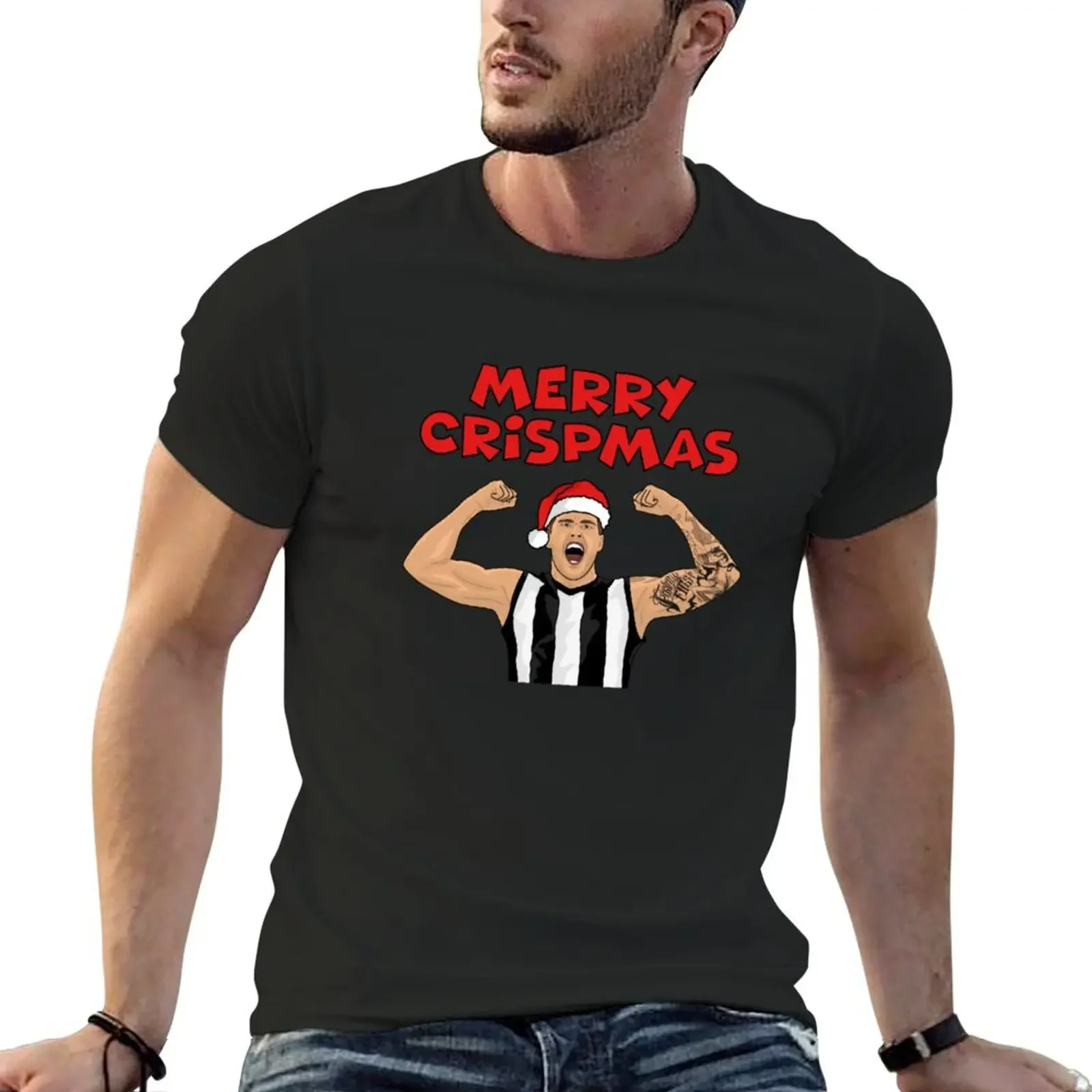 

Jack Crisp Crispmas T-shirt Blouse customs mens clothing