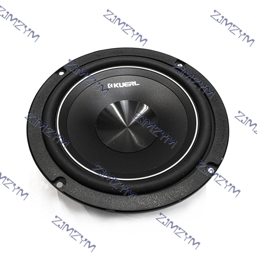6.5인치 차량용 오디오 개조 앞문 2웨이 스피커 세트 최대 출력 160W RMS 40W 차량용 실내 오디오 시스템 스피커