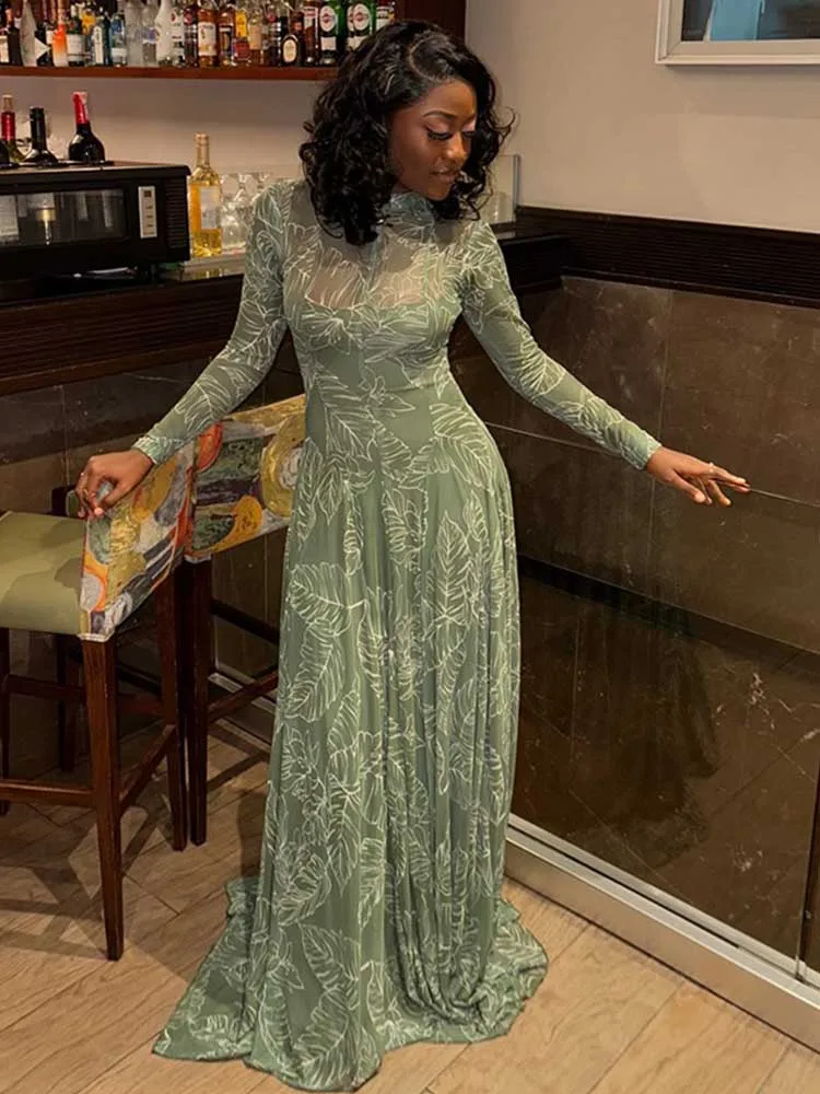 green emerald velvet dress Wonderful Maxi Dress main image 1