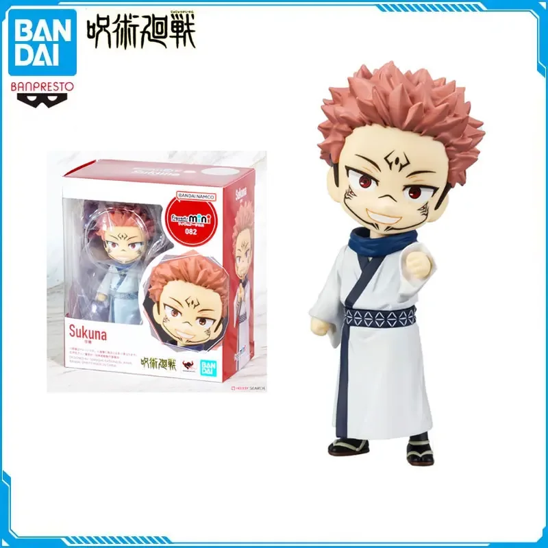 Original Figuarts Mini FM Jujutsu Kaisen Anime Action Figures Ryomen Sukuna Super Spell Master Kawaii Collectible Model Toy original figuarts mini fm jujutsu kaisen panda pangda pvc anime action figures kawaii collectible complete model toy kids gifts