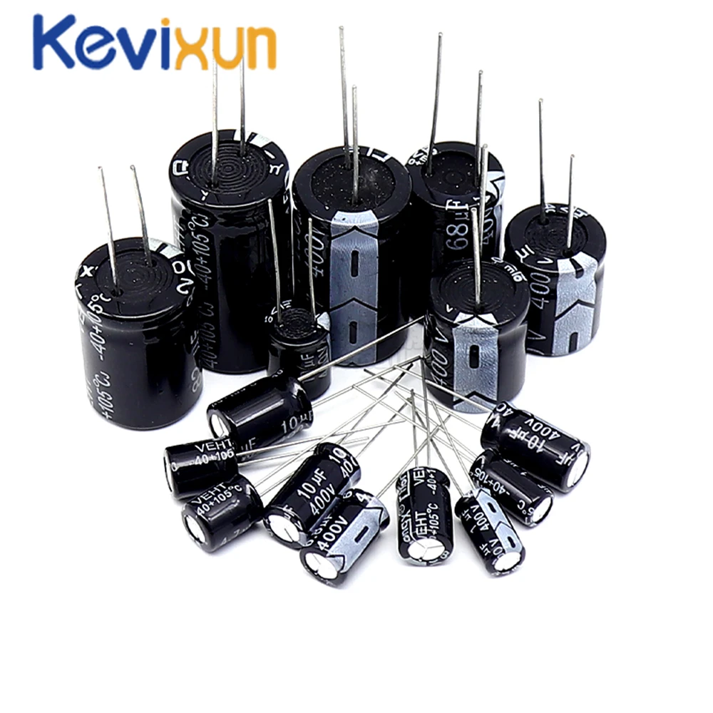 

10PCS 10V 16V 25V 35V 50V 63V 100V 400V Aluminum Electrolytic Capacitor 47UF 100UF 220UF 330UF 470UF 680UF 1000UF 2200UF 4700UF