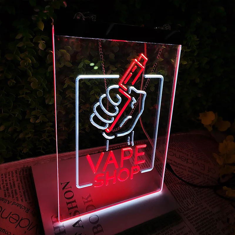 Neon Vapes: A Decoração Moderna e Impactante para Seu Espaço com Tecnologia  de Gravação 3D