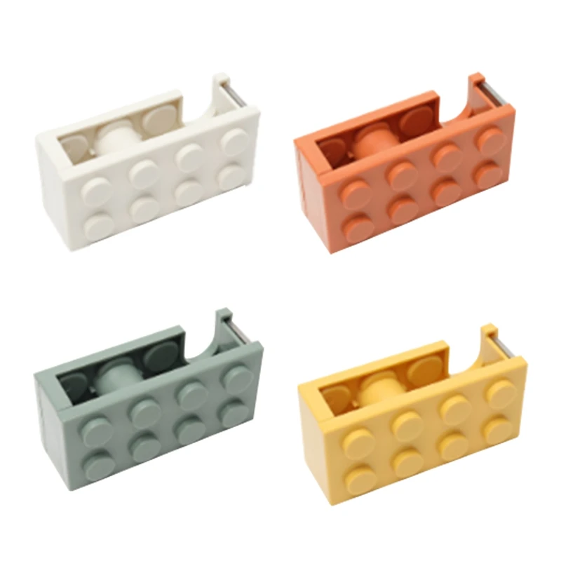 

4 Pack Desktop Tape Dispenser For Gift Wrapping Tape Cutter For Office Home School And Crafts