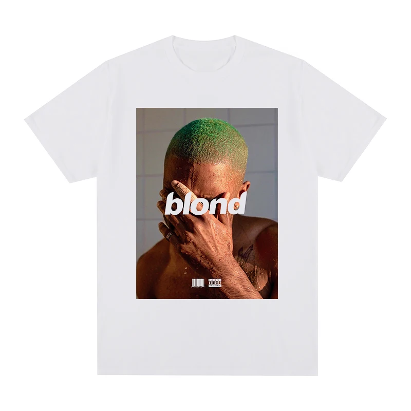 Blond T-shirt Hip Hop Frank Rapper Cotton Men T shirt New TEE TSHIRT Womens Tops Novelty New Design