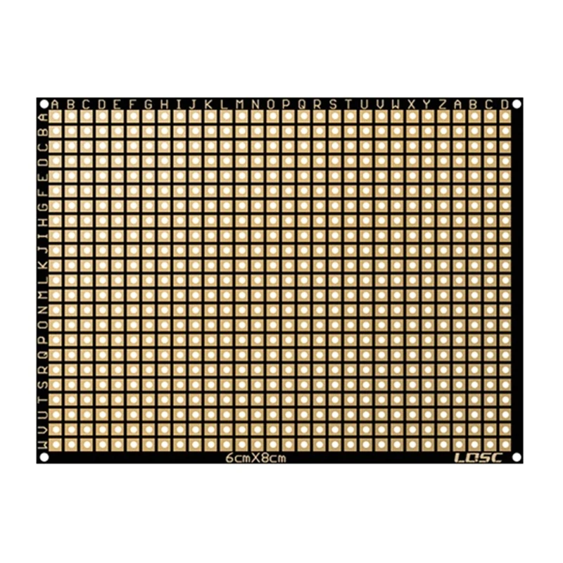 PCB Circuit Board 60x80mm Soft Thin Flexible Double Side FR4 Laminate Prototypes