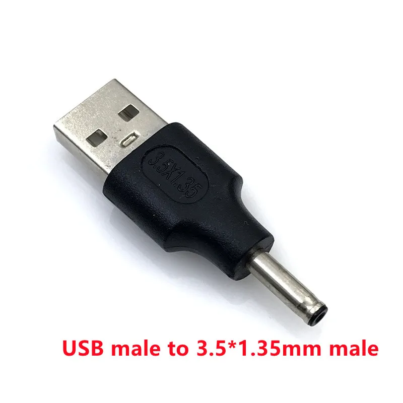 1.2M USB 2.0 Maschio A A DC Spina Da 3,5 Mm X 1,35 Mm Cavo Di Alimentazione CC Presa Cavo Linea 3,5 Mm * 1,35 Mm Spina CC Connettore Jack - Foto 4