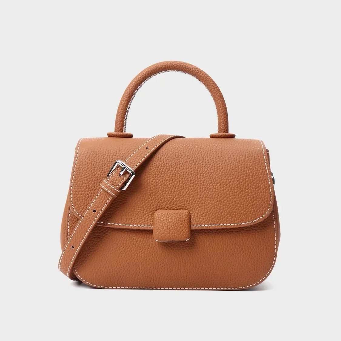 2024 Bag Women's Large Capacity  Leather Armpit Bag Vintage Leather Bag For Women Purses And Handbags