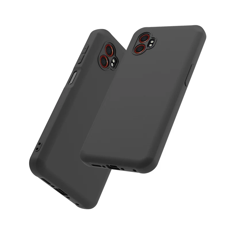 Samsung Xcover 7 Pro Black Matte Slim TPU Silicone Phone Case