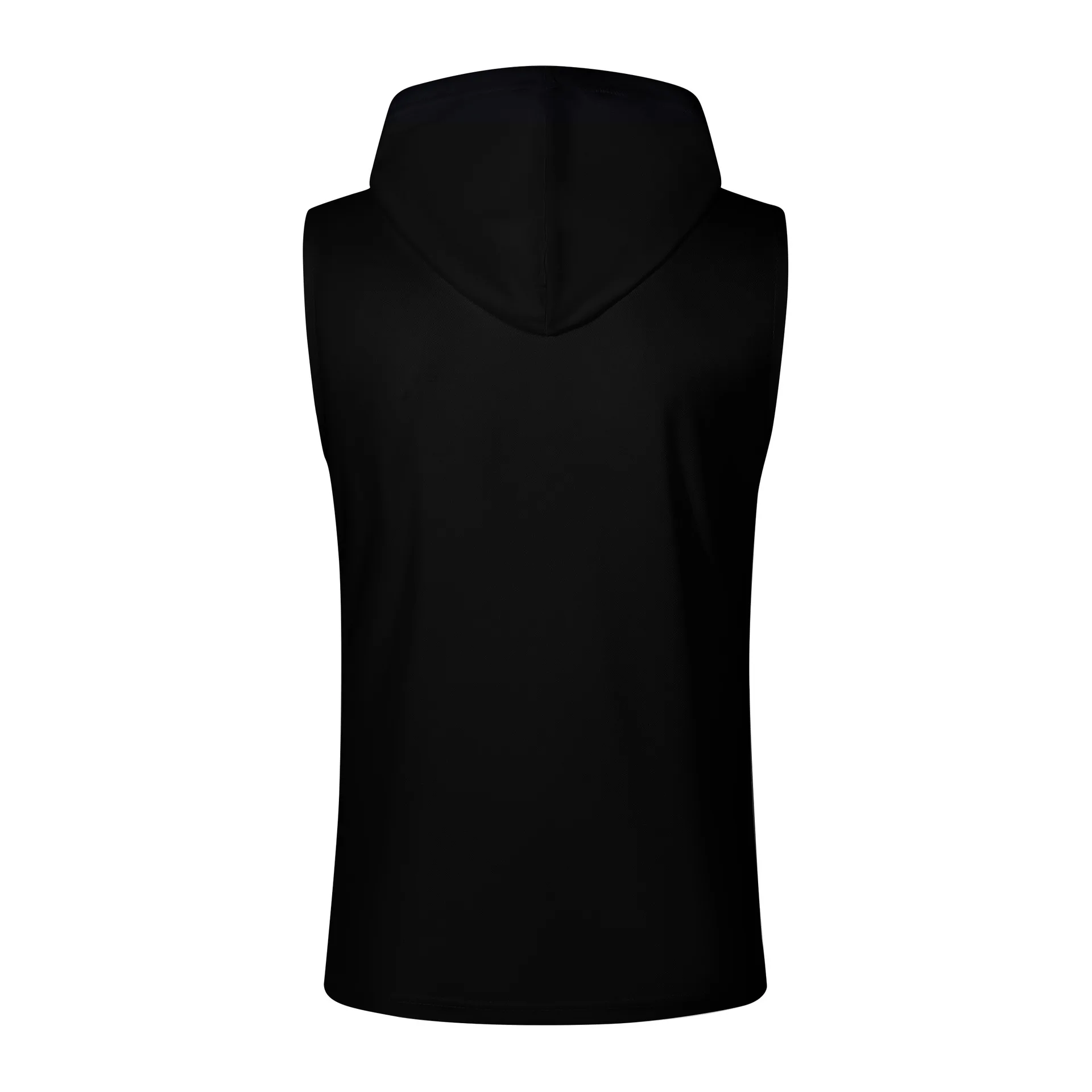 Summer men's vest Europe and the United States men's hooded jumper casual sports thin breathable vest