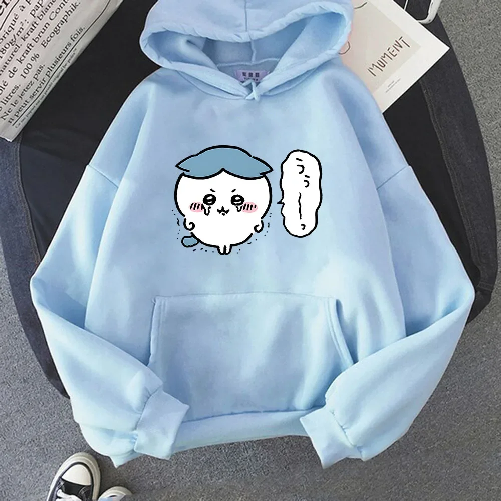 

Chiikawa Hoodie Kawaii/cute Graphic Sweatshirt Women/Men Lovely Clothing Slight Strech Regular Pulovers Prevalent Casual Hoody