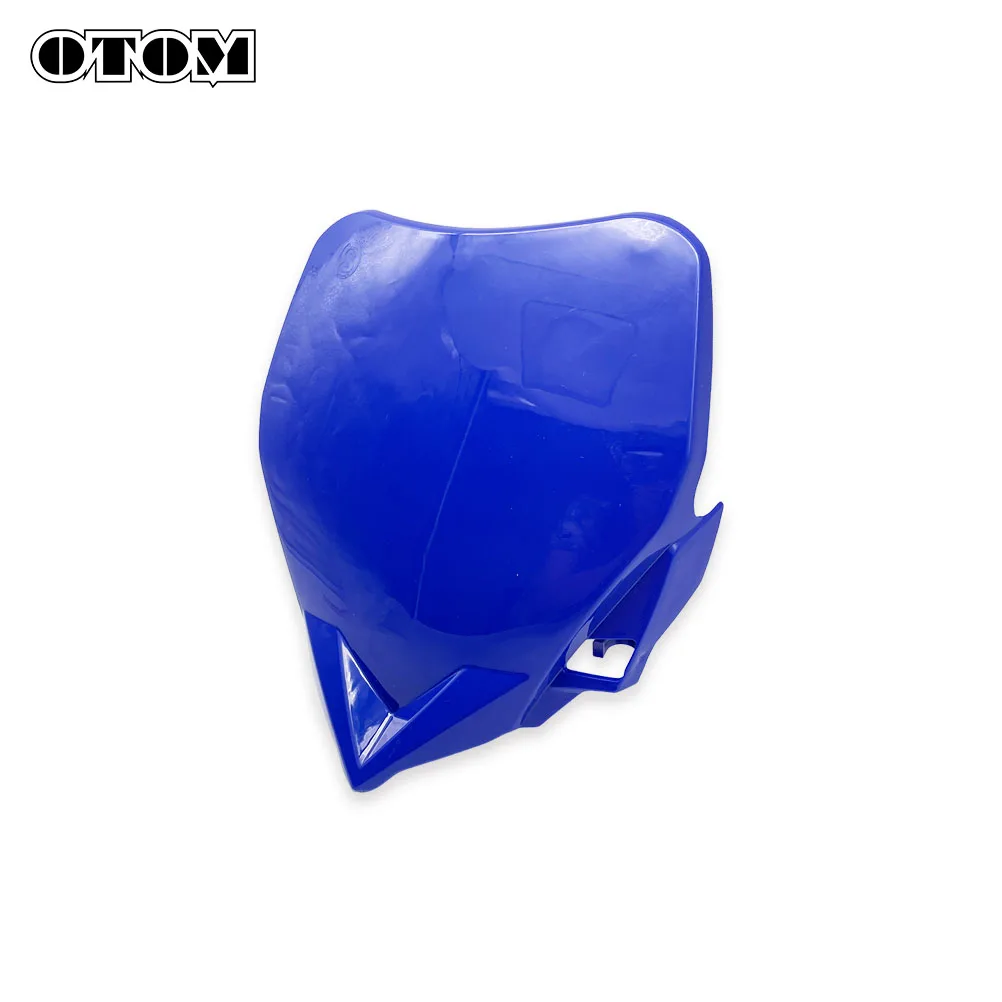 OTOM 2017-2023 오토바이 전면 번호판 플라스틱 가드 커버 등록증 홀더 (셰르코 SE SEF 125 250 300 350 450 500 용)