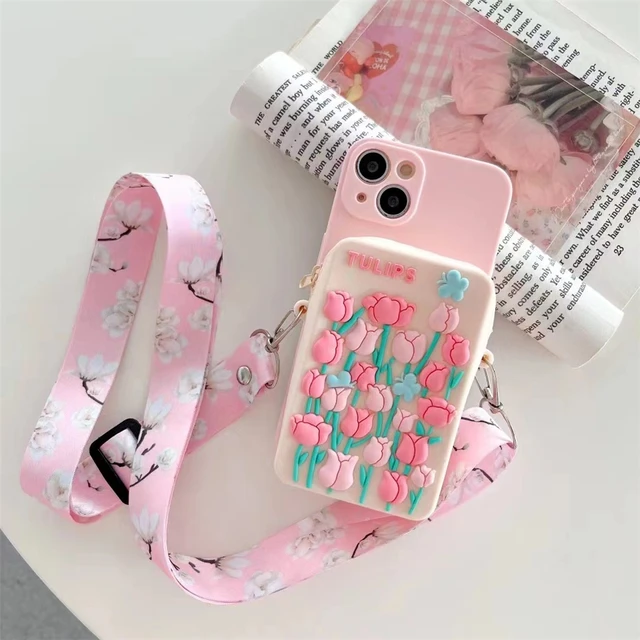 IPhone 15 Pro max,11,12,13,14 pro,xs,xr,6,7用の3Dピンクの