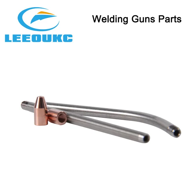 LEEOUKC Wire Feed Nozzle Straight Tube Feeding Elbow For QILIN/SUP20S/SUP21T 23T/WSX/HANWEI/RELFAR Laser Welding Gun Head 1