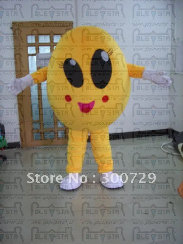 

New Adult Character new yellow egg Mascot Costume Halloween Christmas Dress Full Body Props Outfit Mascot Costume