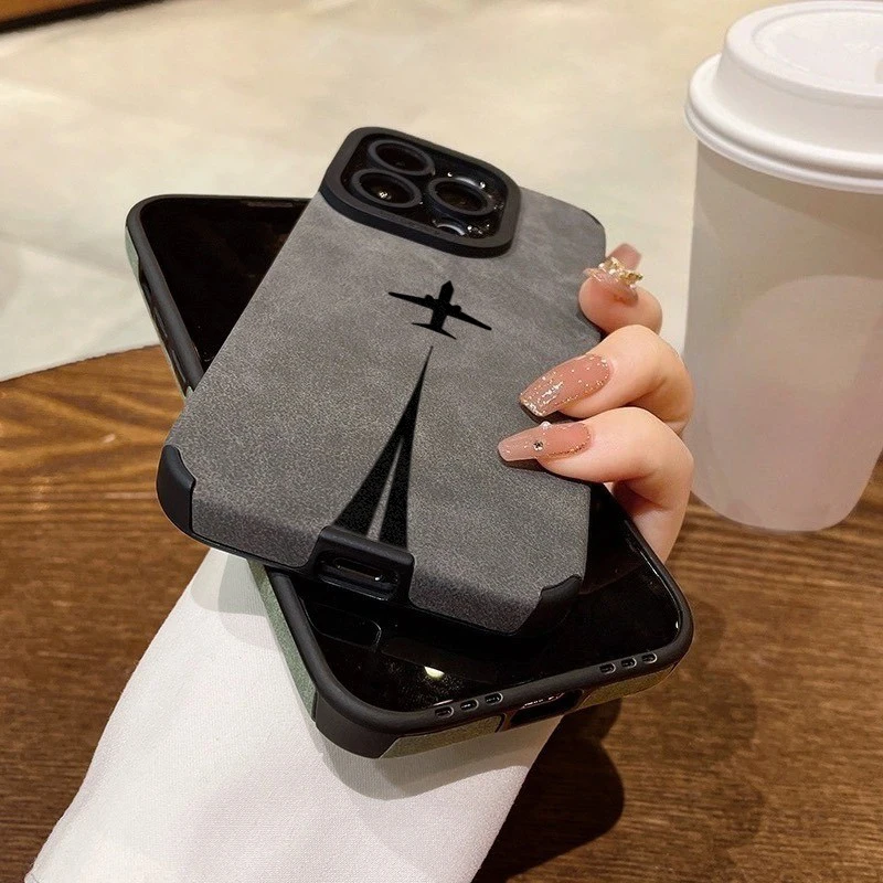รูปสินค้า เคสหนังด้านหรูหรา ป้องกัน iPhone 17/16/15/14/13/12/11 Pro Max 16 Plus X XR XS Max