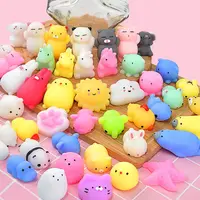 5-50PCS For Kids Party Gift Squishy Toy Cute Animal Antistress Ball Squeeze Mochi Rising Toys Abreact Soft Sticky Stress Relief 1