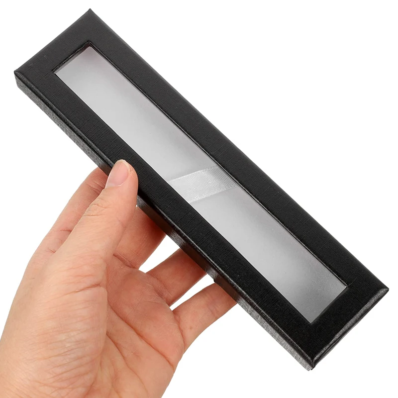 하늘과 땅 커버 펜 케이스 블랙 펜 홀더 컬러 젤 펜 시계 케이스 홀더 펜 디스플레이 케이스 싱글 펜 컨테이너 1개