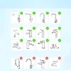 Universal 1080° Swivel Kitchen Faucet Extender with Dual Spray Modes Flexible Arm and Aerator Nozzle for Easy Sink Cleaning 6