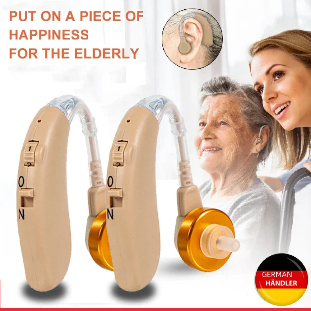 Elderly Double-ear Battery Type Hearing Aid hearing aid