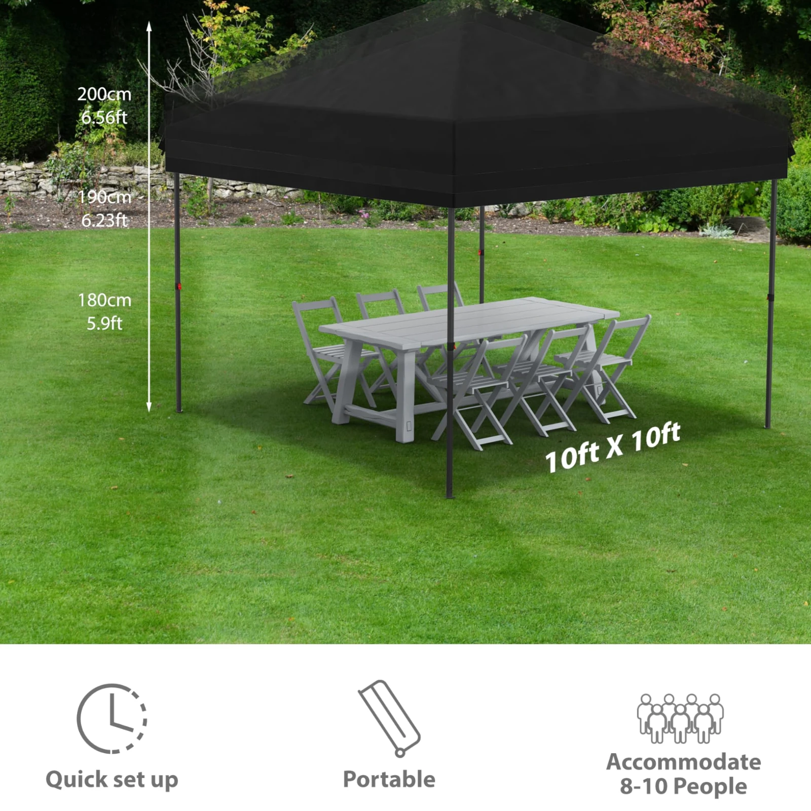 Heavy-Duty Pop Up Canopy 2