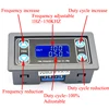 1HZ~150KHZ Signal Generator Digital Display PWM Pulse Frequency Duty Ratio Adjustable Square Wave Rectangular Signal Generator 5