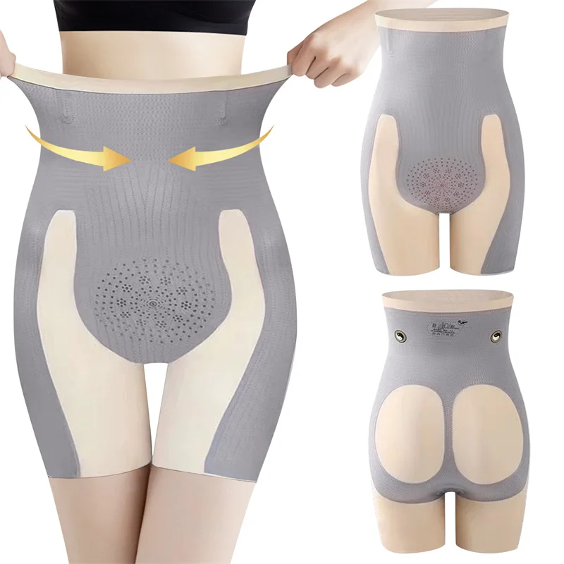 Amberoxus ElaShape Unique Fiber Restoration Shaper Women Seamless High  Waisted Tummy Control Body Shaper Panties Belly Slimming - AliExpress