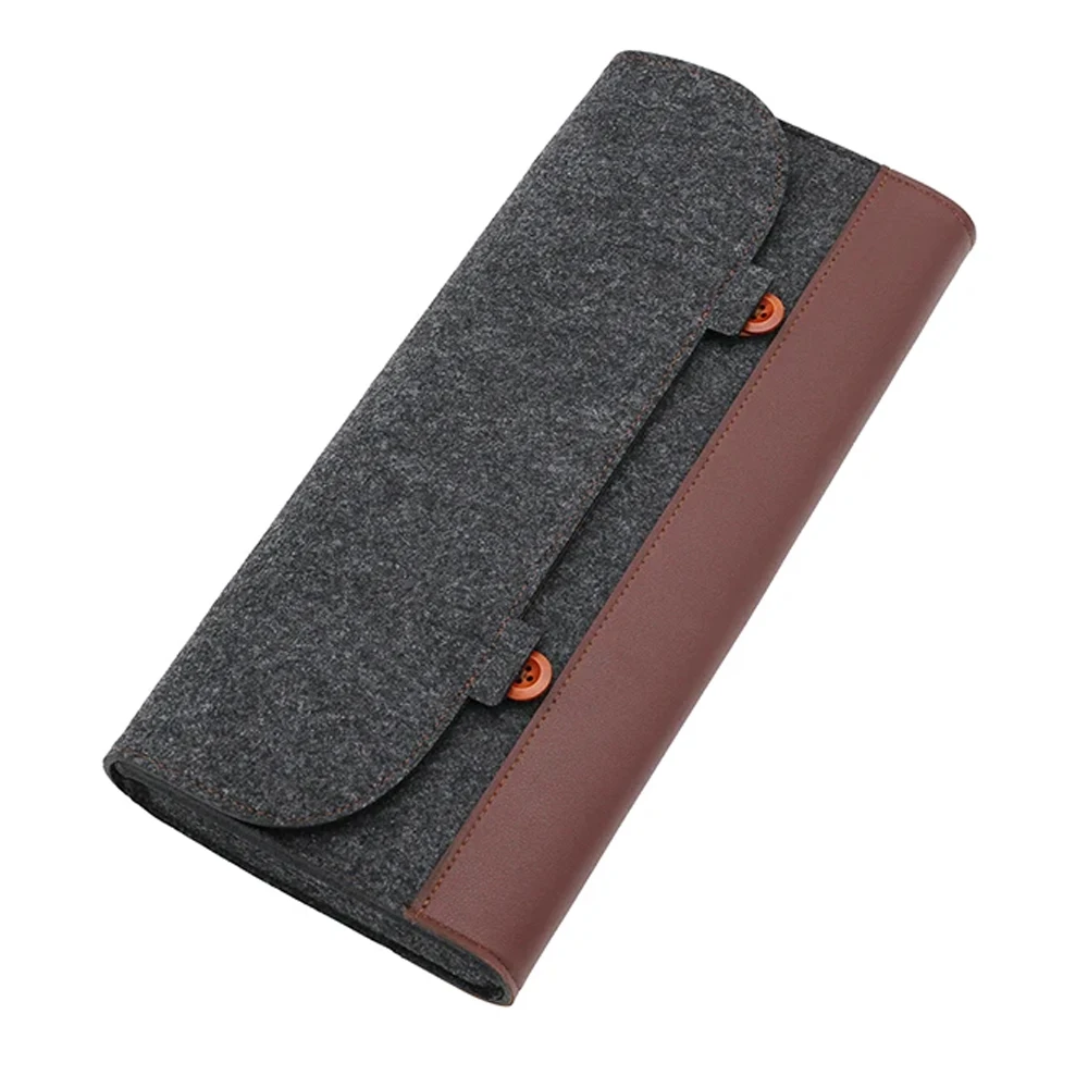 Estuche de transporte de fieltro PU para teclados Planck 40% 60% 80% 100% GH60 XD64 Tada68 87 TKL 104 Ansi BM60 BM65 BM68 Poker Made68 EV63