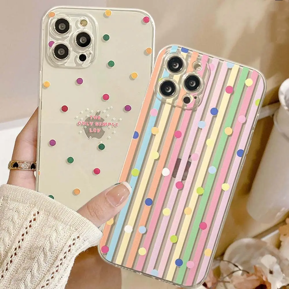 Colour Wave Point Case for OPPO Reno 13F 11F 12F 14F 8 13 12 11 14 10 Pro Plus 8T 5G Reno 5 6 Lite 7 4G A58 A78 A79 A98 Cover — view 5