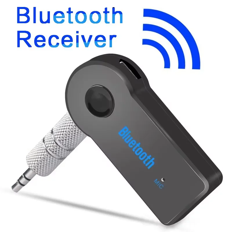 2 in 1 무선 Bluetooth 5.0 수신기 자동차 음악 오디오 용 3.5mm 잭 a..
