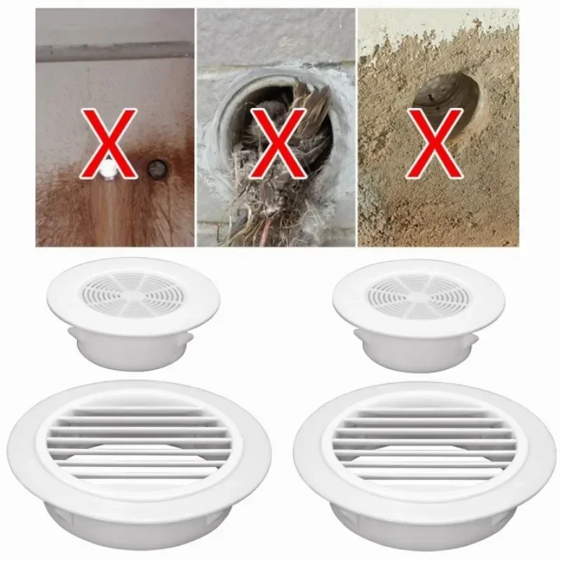 Air Conditioning Hole Cover Dust Plug Air Ventilation Grille Systems Wall Opening Decorative Cap Kitchen Bathroom Accessories air vent grille,ventilation grille,air vent cover,air conditioning hole cover