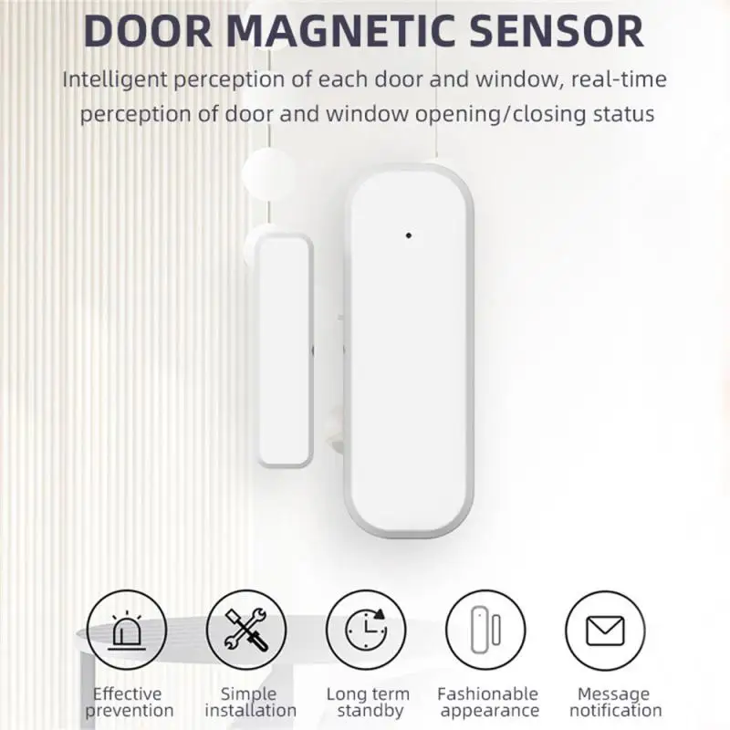 

Window Sensor Remote Monitoring Easy Installation Compatible With Multiple Voice Assistants Wifi And Connectivity