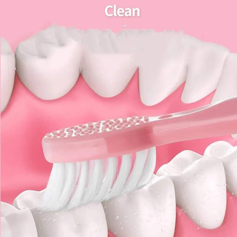 Electric toothbrush 1pc adult model soft bristle battery model family set
