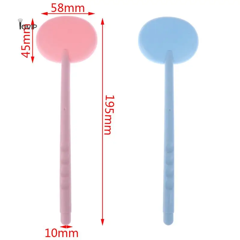 1PCS Eye Occluder Professional transparent/black Handheld Optometry Tool Eye Occluder Block Plate For Vision Test Eyesight Exam 6