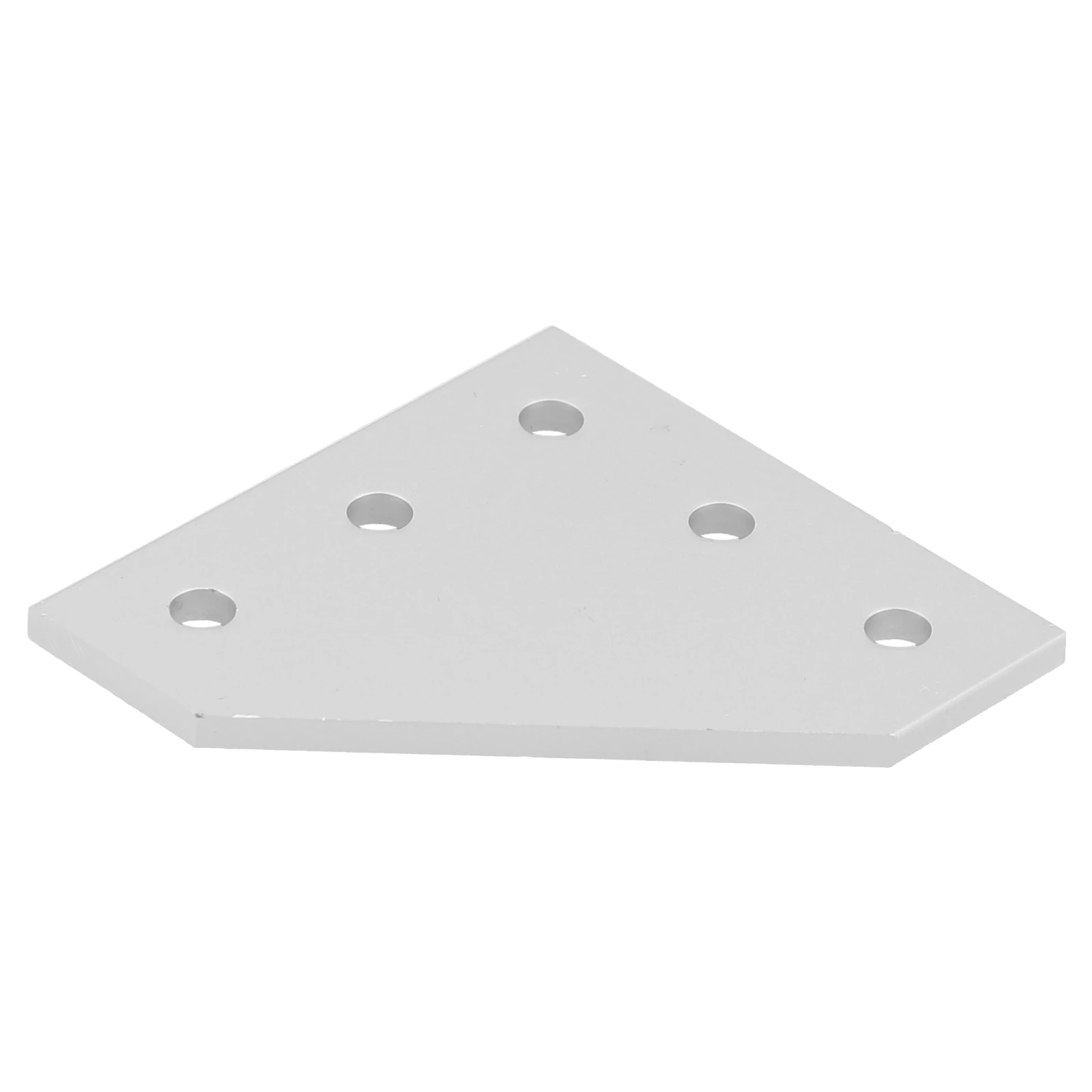 

Joining Plate Angle Bracket Black Without Screws 1pc 5 Hole Fasteners Joint Board Plate Corner Aluminum Alloy Nails