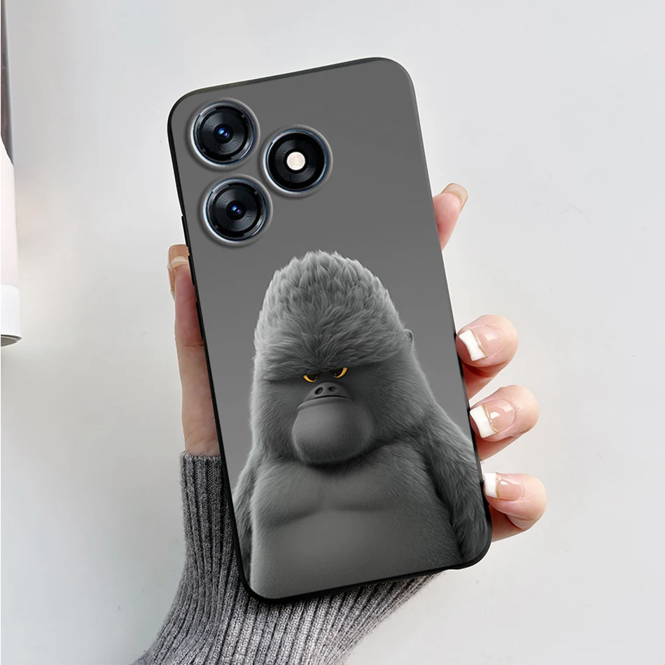 Fashion Marble Silicone Black Soft Phone Case - 2023 Edition