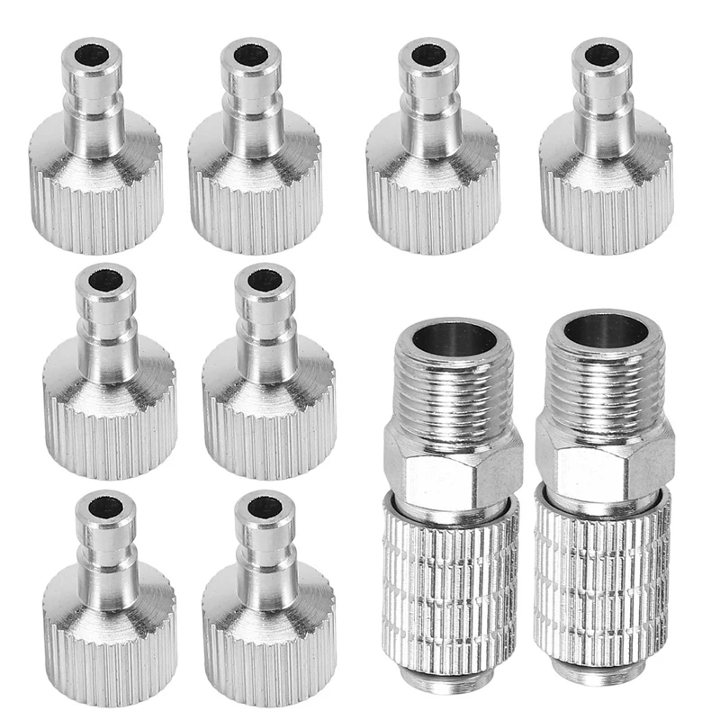 Airbrush Quick Disconnect Coupler Release Fitting Adapter with 5 Male  Fitting, 1/8 INCH M-F - AliExpress