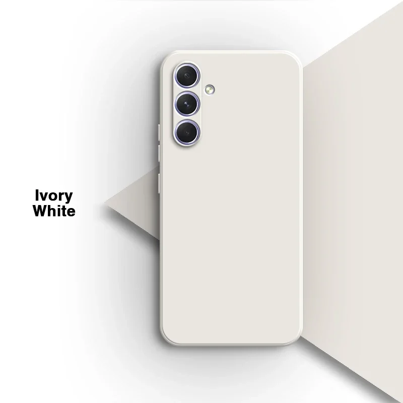Premium Liquid Silicone Soft Back Cover - High Quality Phone Case