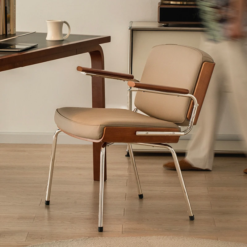 

Французские минималистичные стулья для гостиной, удобные мягкие стулья для отдыха с макияжем, гостиной, библиотеки, кухни, мебели