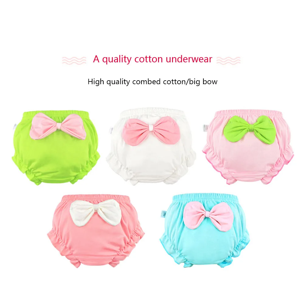 Cotton Babys Girls Briefs Panties for Kids Shorts Underwear Children Underpants 1Pcs/lot