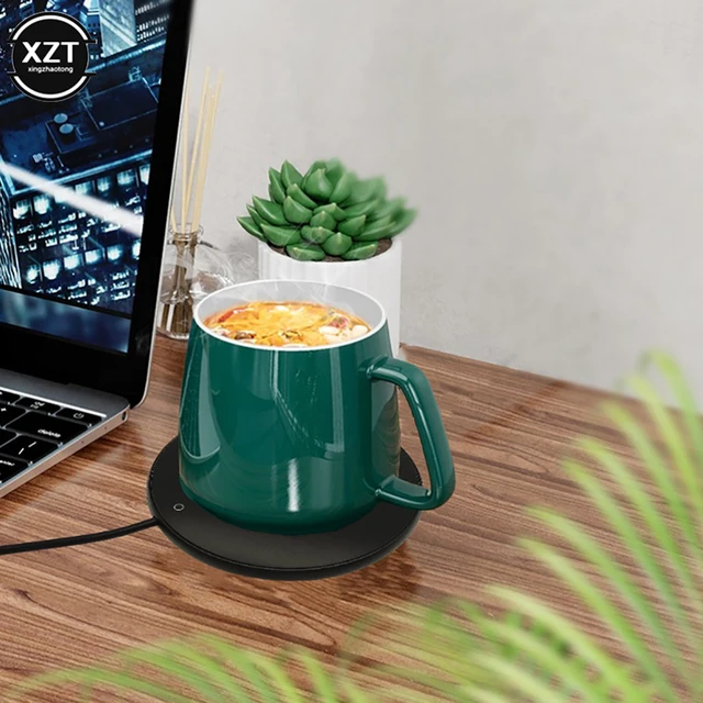Generic Ensemble De Tasse à Café,Chauffante Thermostatique USB à