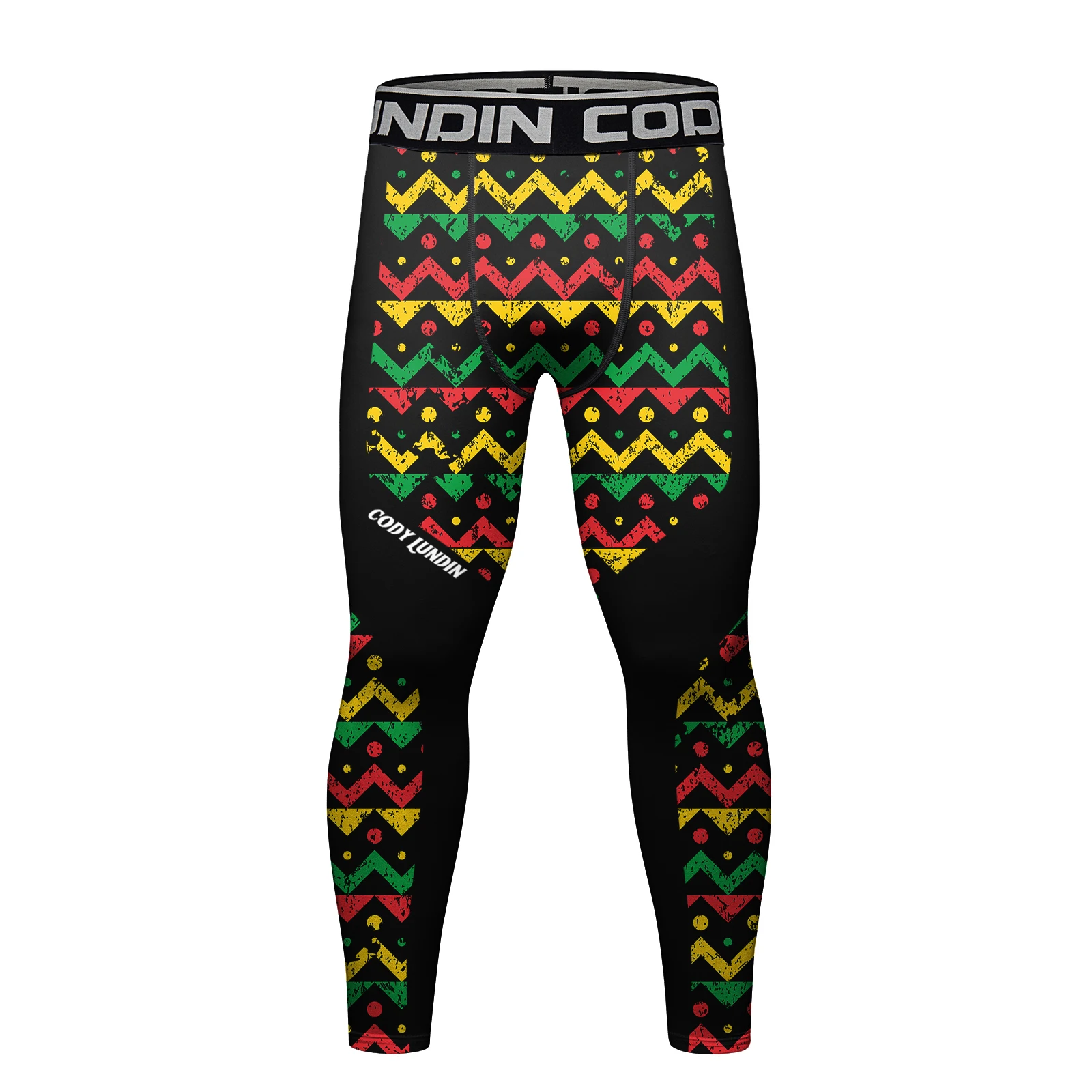 Cody Lundin Leggings for Men's Brazilian Jiu-Jitsu Long Pants Adult Male Professionally Combat MMA Fighting Training Pants